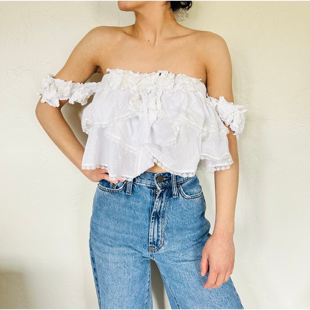 Filllyboo Fairy Floral Crop Top